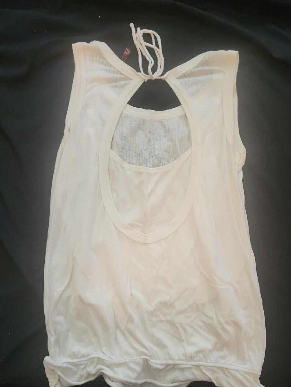 White Graphic Skull & Roses Tank Top - Picture 2 of 3